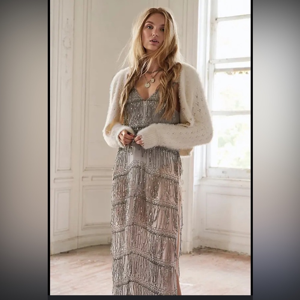 FREE PEOPLE Speak Easy Bodysuit Maxi